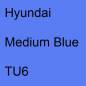 Preview: Hyundai, Medium Blue, TU6.